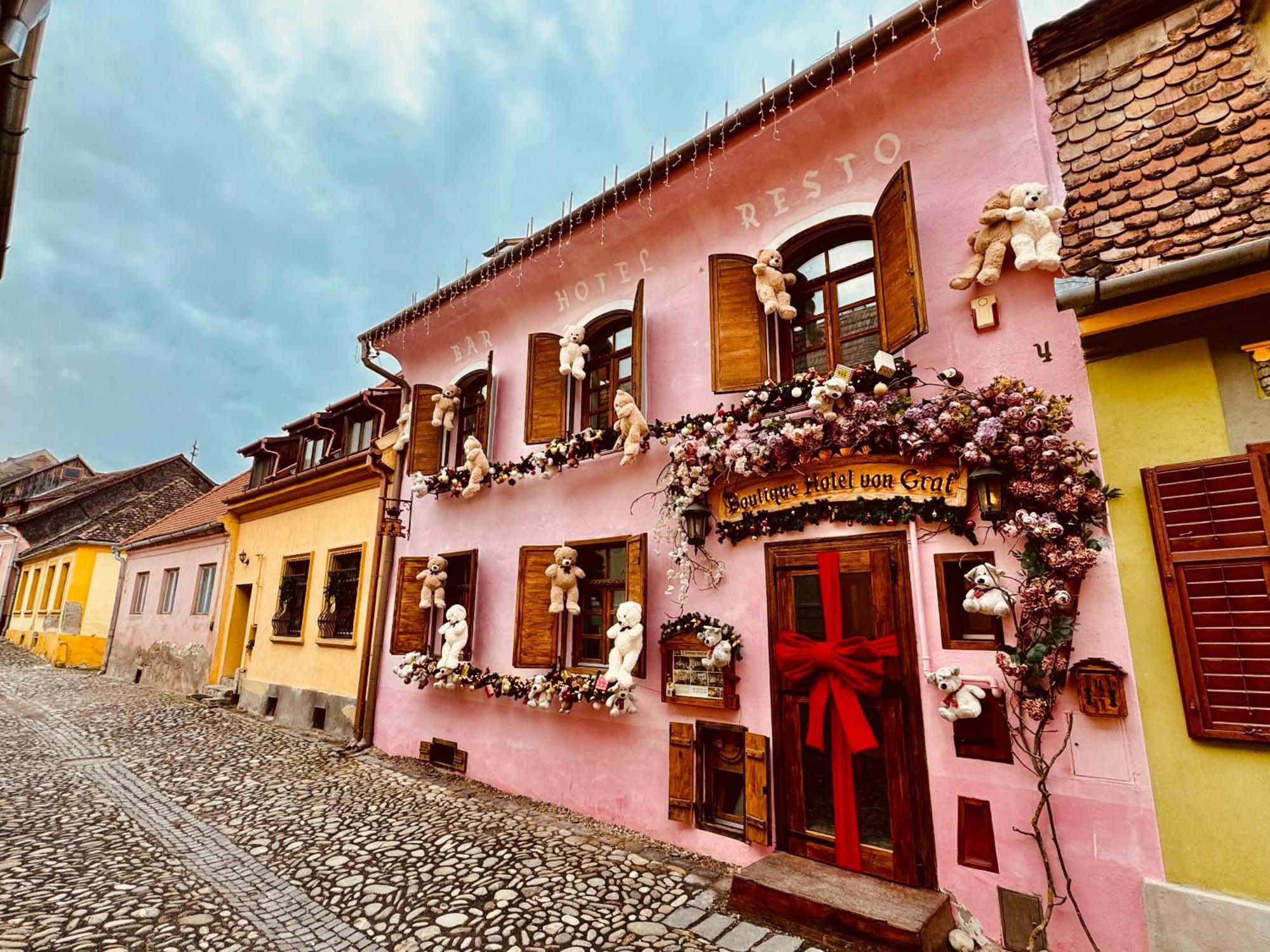 Boutique Hotel Von Graf Sighişoara Dış mekan fotoğraf